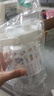 【好评1w+】大容量塑料水杯便携吸管杯子运动水壶吨吨桶学生男女 白色 1300ml 实拍图