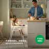 宜家（IKEA）ANTILOP安迪洛高脚椅宝宝餐椅婴儿餐椅儿童椅座椅多功能椅子 【含桌板】白色（座位尺寸：22*25cm） 实拍图