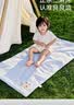 良良（liangliang）婴儿凉席苎麻a类母婴级可机洗新生儿宝宝幼儿园凉席专用午睡床垫 【持久凉】天丝苎麻-浣溪 120*65cm 实拍图