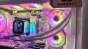 华硕白色弹药库机箱 白色线缆/双仓设计/免工具拆卸/白色海景房/创新散热/GPU支架 TUF GAMING GT502 实拍图