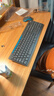 罗技（Logitech）MK275 键鼠套装 无线键鼠套装 办公键鼠套装 全尺寸 商务键鼠套装 带无线2.4G接收器 黑蓝色 实拍图