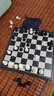友邦（UB） 国际象棋磁性折叠便携成人儿童学生教学露营用棋4812B-C(大号) 实拍图