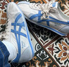 Onitsuka Tiger鬼塚虎男鞋 慢跑鞋透气轻便男女款运动休闲鞋RUNSPARK 白色/藏青色(1183B480-107) 36 实拍图