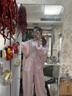 优衣库棉莫代尔混纺POLO领针织衫/短袖女装26春夏新款484607 11 粉红色 M 实拍图