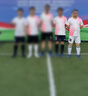 伊若莱足球服套装男成人比赛队服定制小学生夏季短袖训练服足球衣 KJW8835白+袜板 XL(170-175CM) 实拍图