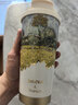 大卡纯钛保温杯男女便携大容量双饮咖啡杯高颜值生日礼物茶水分离钛杯 油画柏树【内外纯钛】520ml 实拍图