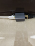 绿联网线转接头对接头 铝合金万兆高速屏蔽网络延长器 RJ45网线直通头水晶头5/6/7类网线通用 单个 实拍图