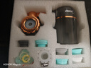 美的（Midea）净水器水龙头过滤器家用自来水滤水器直饮前置过滤器厨房卫生间通用除水垢除余氯双出水可清洗滤芯 一机三芯【两年免换滤芯】 实拍图