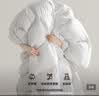 LOVO罗莱A类 95%昆仑白鹅绒羽绒被 冬被 1000g填充200*230cm 白色 实拍图