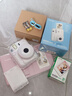 富士（FUJIFILM）instax 拍立得mini12 一次成像相机 mini11/41三寸相纸 生日礼物 女生送礼奖品 【刮刮乐抽相纸】 Mini12 茉莉白【用户优选】 官方标配+Ins风套餐+ 实拍图