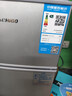 志高（CHIGO）小冰箱迷你小型家用冷藏冷冻两用宿舍出租房用双门办公室电冰箱节能省电 【一级能效】66L银色【全国联保丨节能省电】 实拍图