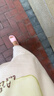 安之伴【巨凉感】睡裙女夏季纯棉短袖休闲宽松插肩袖可爱圆领睡衣中长款 苹果绿 L 实拍图