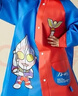 幸福玛丽（Cheerful Mario）奥特曼儿童雨衣男童2024防水全身带书包位宝宝小孩幼儿园上学雨披 实拍图