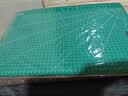 得力(deli)A3耐用PVC切割垫板桌垫/鼠标垫/书写垫 大号可水洗手工桌面刻板裁纸美工垫 绿色78401 实拍图