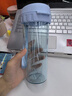 特百惠（Tupperware）茶韵500ml塑料杯男女士学生运动水杯子大容量泡茶杯 冰水蓝 实拍图