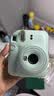 富士（FUJIFILM）instax 拍立得mini12 一次成像相机 mini11/41三寸相纸 生日礼物 女生送礼奖品 【刮刮乐抽相纸】 Mini12 薄荷绿【经典百搭】 官方标配+20张相纸 实拍图