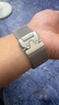 WKK适用【钛金属】苹果手表表带米兰尼斯Apple Watch S10/Ultra2/3iwach S9/8/7/SE降落伞式按扣表带 【钛金属1:1还原官款】钛原色 49/46/45/44MM表盘通 实拍图