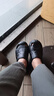 稻草人洞洞鞋抗菌男士钓鱼凉鞋户外穿运动大码防滑涉水沙滩拖鞋黑 40-41 实拍图