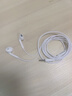 纽曼（Newmine）【金榜】NM-LK06 半入耳式线控有线耳机 手机耳机 音乐耳机 3.5mm接口 电脑笔记本手机适用 白色 实拍图