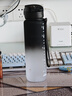 京东京造运动水杯  tritan水杯运动水壶大容量外出方便携带 黑白渐变1L 实拍图