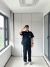 乾朗 春秋厚款保安服长袖套装511款保安服全套男女小区物业安保酒店门卫执勤制服巡逻夜巡户外保安作训服可定制 秋冬套装+贴标+帽子腰带175 实拍图