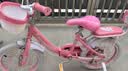 永久儿童自行车3-8岁小孩脚踏单车宝宝中大童女孩公主款童车 【升级-白胎折叠】小猫粉+护具礼包 16寸 实拍图