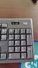 罗技（Logitech）MK275 键鼠套装 无线键鼠套装 办公键鼠套装 全尺寸 商务键鼠套装 带无线2.4G接收器 黑蓝色 实拍图
