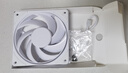 酷冷至尊（CoolerMaster）莫比乌斯 120 机箱单体风扇12cm白色版 环形扇叶/几何防震/LDB轴承/五年质保 实拍图