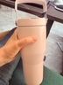 膳魔师（THERMOS）保温杯拎拎杯860ml男女儿童吸管水杯子父亲节端午礼物TSKP-PK 实拍图
