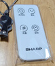 夏普 （SHARP）电风扇空气循环扇家用台扇低噪电风扇摇头涡轮对流大风力办公室宿舍桌面风扇节能小风扇 【遥控款】抗菌扇叶+净化除菌+香薰驱蚊 实拍图
