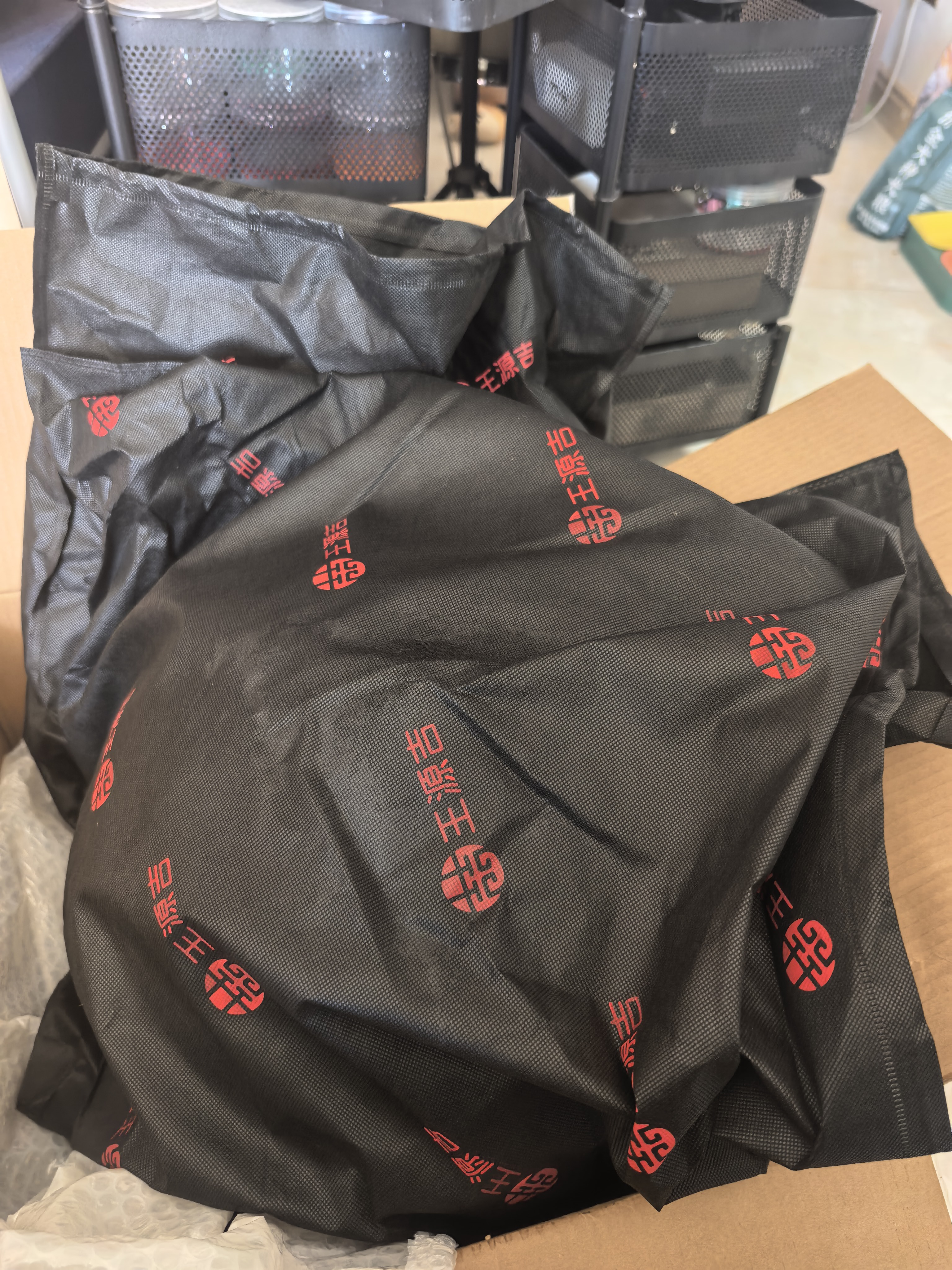王源吉铁锅炒锅双耳苏锅王老式家用圆底无涂层手工龟纹大肚不粘炒锅46cm 实拍图