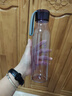 乐扣乐扣（LOCK&LOCK）ECO户外运动水杯户外便携塑料水壶男女学生杯子550ML紫色 实拍图
