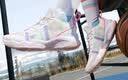 李宁（LI-NING）童鞋儿童篮球鞋女大童音速8轻弹减震清爽透气运动鞋38YKBS046-2 实拍图