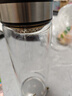富光尚宇系列单层闷茶玻璃杯 男女士水杯高硼硅玻璃杯子泡茶杯800ml 实拍图