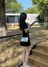 金狐狸（FOXER）头层牛皮女士包包女包大容量单肩包斜挎包云朵包轻奢女友生日礼物 实拍图