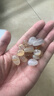 寿禾 雨花石鱼缸装饰石子天然玛瑙原石  海凝玉雨花石0.8-1.5cm 700g 实拍图
