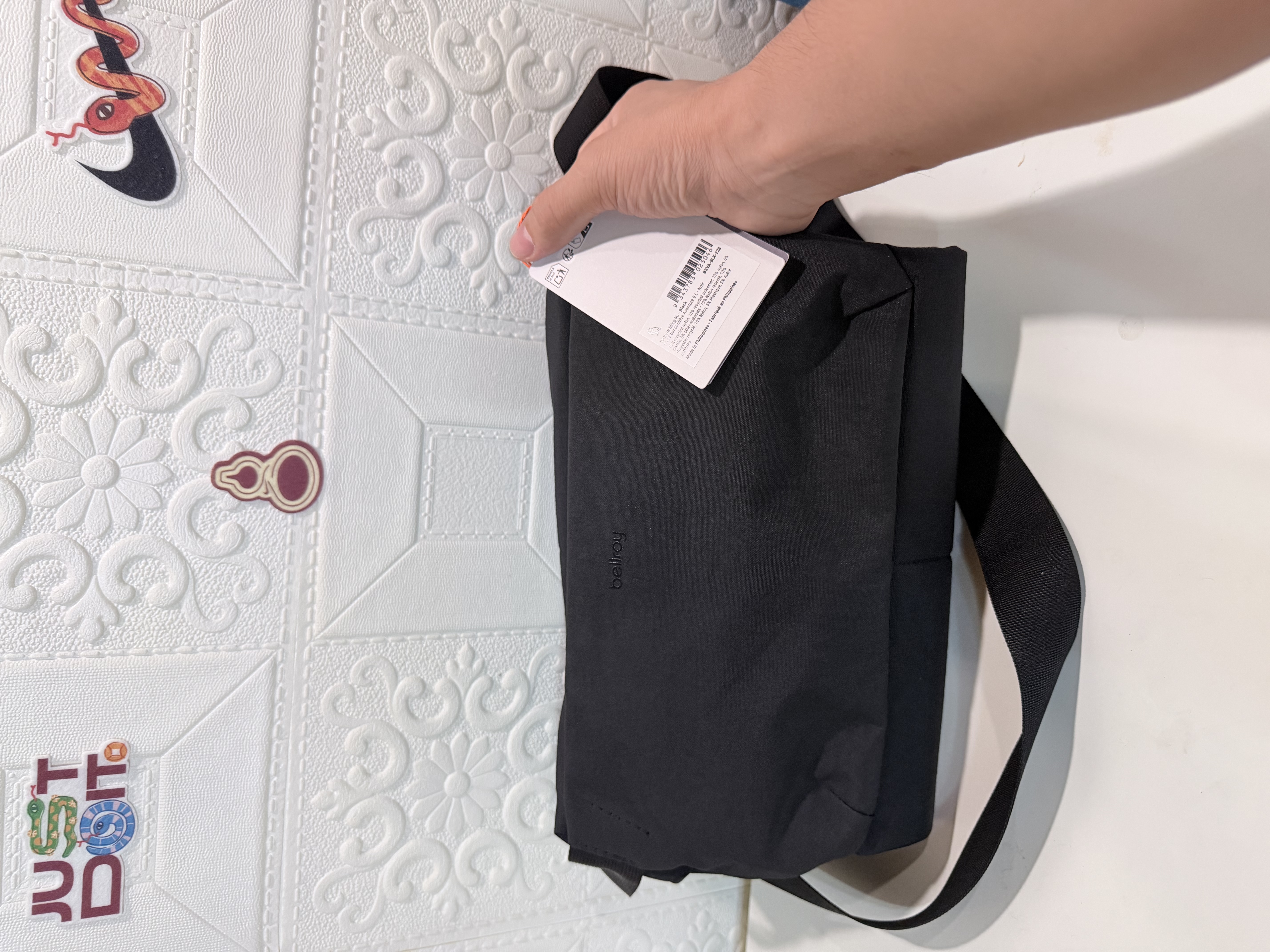 Bellroy澳洲 Venture Sling 9L 户外机能运动骑行胸包斜挎包腰包 墨黑色【热销】 实拍图