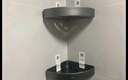 九牧（JOMOO）浴室置物架双折叠毛巾架卫生间免打孔铝合金毛巾挂架套餐93058 【热销大爆款】7件套 实拍图