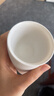 八千行一次性功夫茶杯茶具60ml稻壳茶杯高档加厚耐热品茗茶杯 192只 实拍图