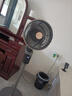 康佳（KONKA）空气循环扇电风扇家用风扇语音小风扇八字摇头电扇客厅卧室氛围灯遥控伸缩落地扇KXHS51-6501W 实拍图