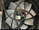 利民（thermalright）TL-C12C EXTREM 黑色12cm机箱风压扇 双滚珠轴承 4PIN串接PWM接头 1850转速 实拍图