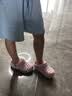 卡骆驰（CROCS）贝雅卡骆班儿童洞洞鞋沙滩鞋男女童包头拖鞋/207018/207019 芭蕾粉/糖果粉-6TG 28 (165mm) 实拍图