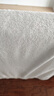 三利浴巾7A抗菌100%纯棉不易掉毛加厚男士女生洗澡吸水大浴巾白运动 实拍图