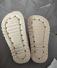 名创优品（MINISO）洞洞鞋男女夏季外穿凉鞋防滑厚底踩屎感包头凉拖鞋卡其色+海星 实拍图