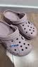 卡骆驰（CROCS）贝雅洞洞鞋男鞋女鞋轻便耐磨一脚蹬拖鞋休闲鞋百搭花园鞋|10126 矿石粉-6TY(含智必星) 39 (240mm) 实拍图