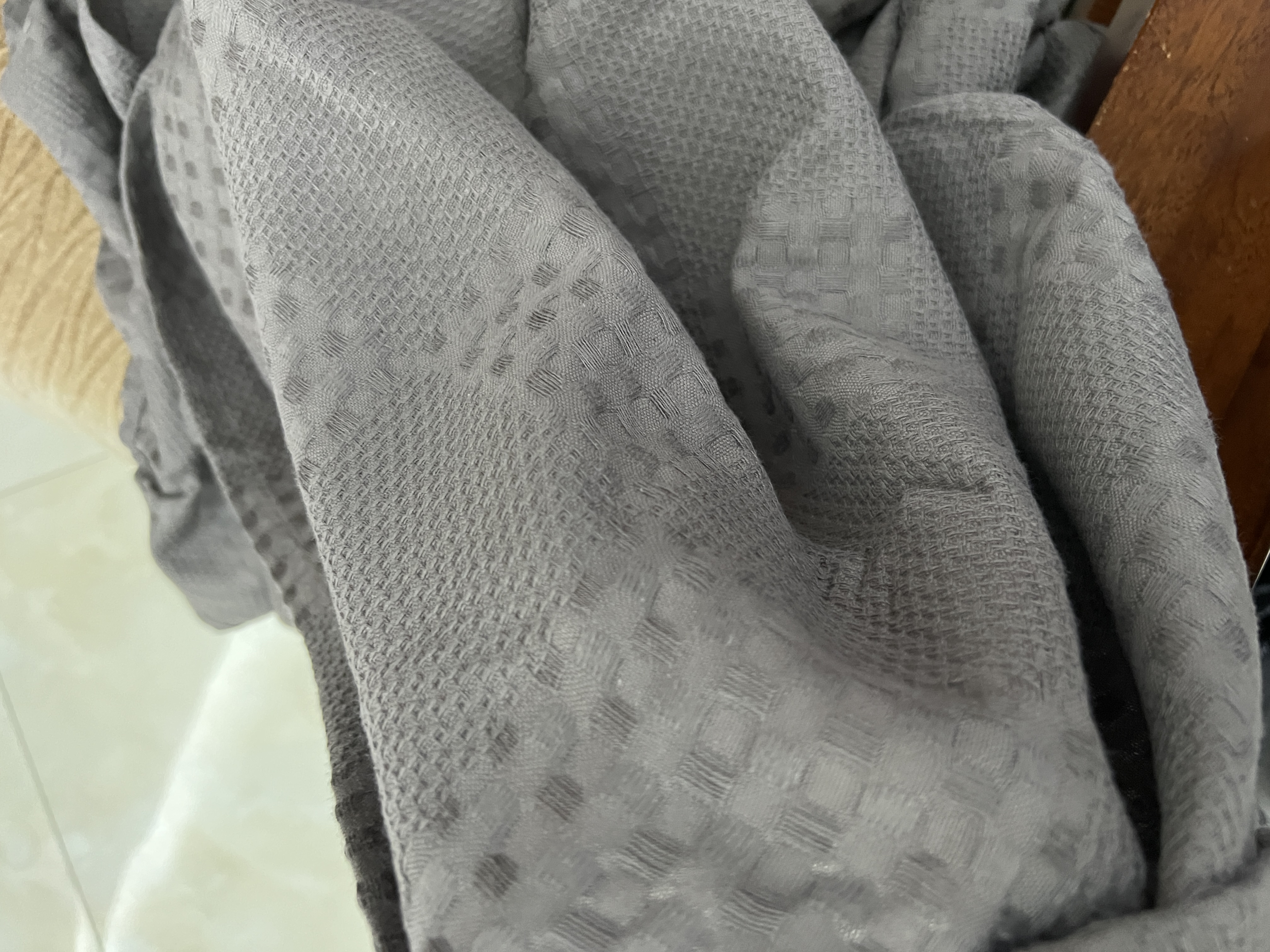 无印良品全棉100%纯棉毛巾被夏季空调被单人宿舍夏凉被办公室午休纱布盖毯 洛洛-深灰【A类母婴级 吸湿透气】 150*200cm【全棉纯棉 亲肤柔软】 实拍图