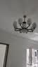 典枫新中式全铜吊灯客厅灯中国风实木卧室餐厅灯大气复式别墅中山灯具 【千里江山】8头-三色调光 实拍图