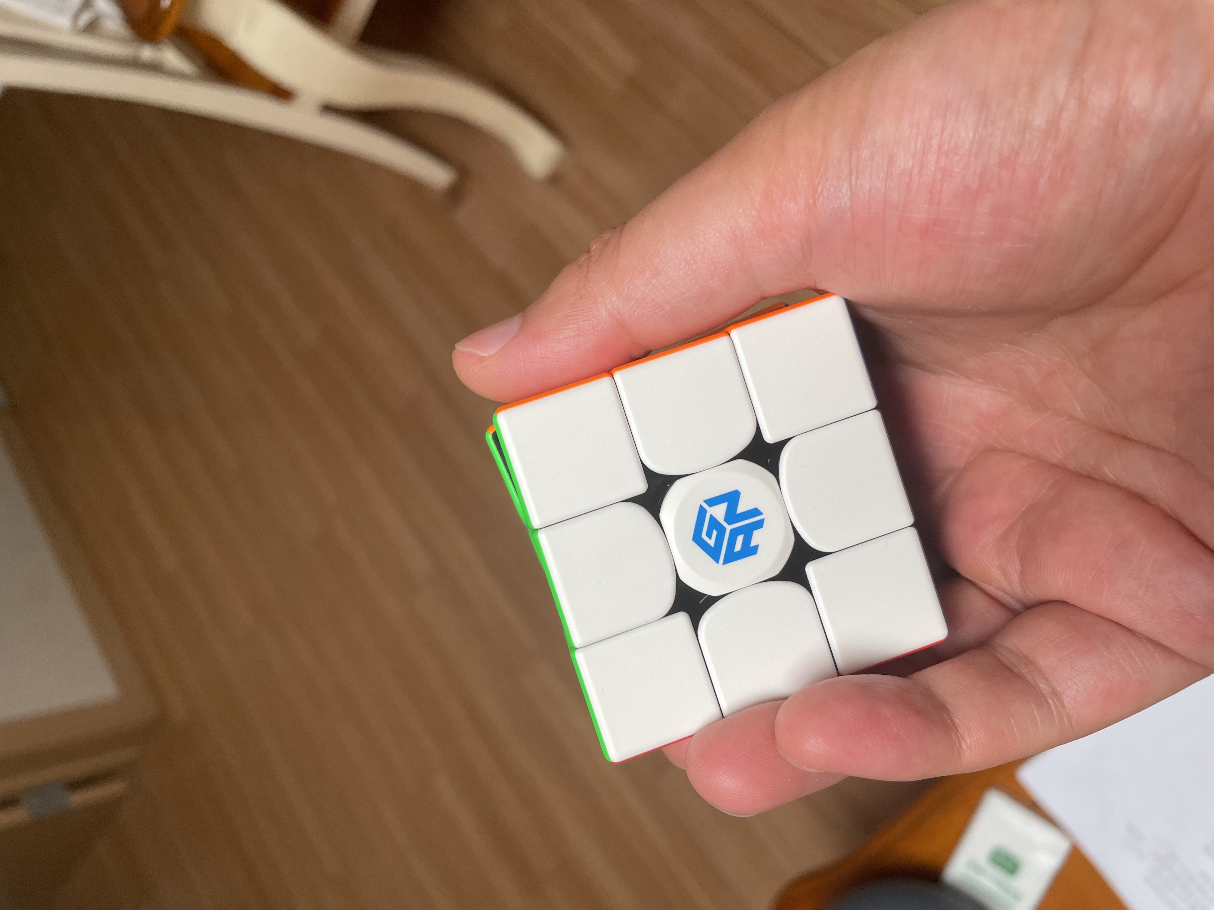GAN魔方三阶儿童益智玩具无磁速拧初学者早教启蒙生日礼物356RS 实拍图