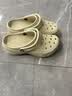 卡骆驰（CROCS）【预售】白鹿同款经典云朵洞洞鞋时尚百搭女鞋花园鞋|206750 黑色-001(含智必星)【预售】 38 (240mm) 实拍图