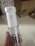 洁碧（Waterpik）冲牙器水牙线GS7-1伸缩便携式电动洁牙机手持式洗牙器家用立式全身水洗 送男女朋友生日礼物 GS7珍珠白【伸缩便携款】 10支喷头 实拍图